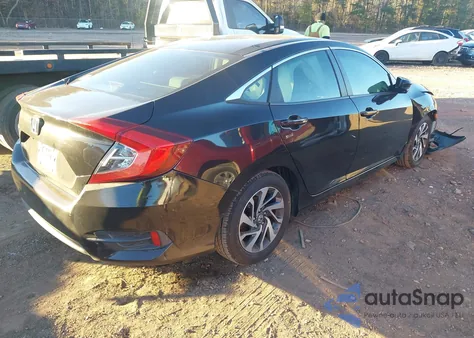 2016 Honda Civic Ex z USA, uszkodzony, nr VIN 2HGFC2F74GH522316